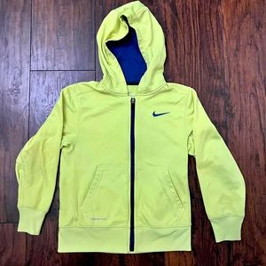 Boys size S Nike zip up hoodie